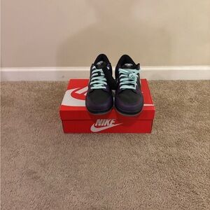 Nike Dunk Low Retro Limited Black/Artisan Teal Nior / Canard Artisan